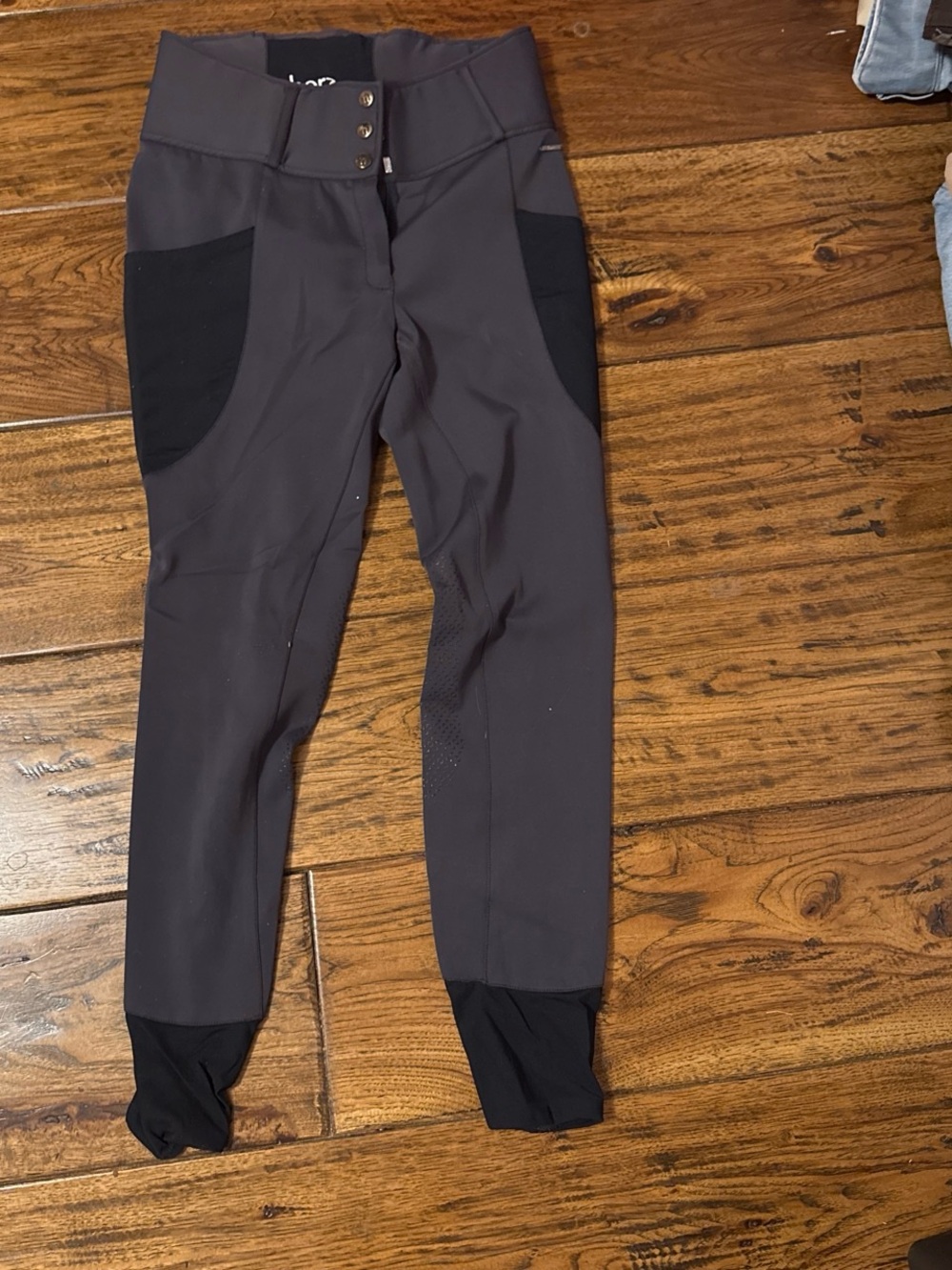 Woen's Dark Gray Performance Riding Pants